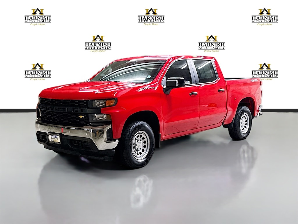 Used 2022 Chevrolet Silverado 1500 LTD Work Truck Truck Crew Cab