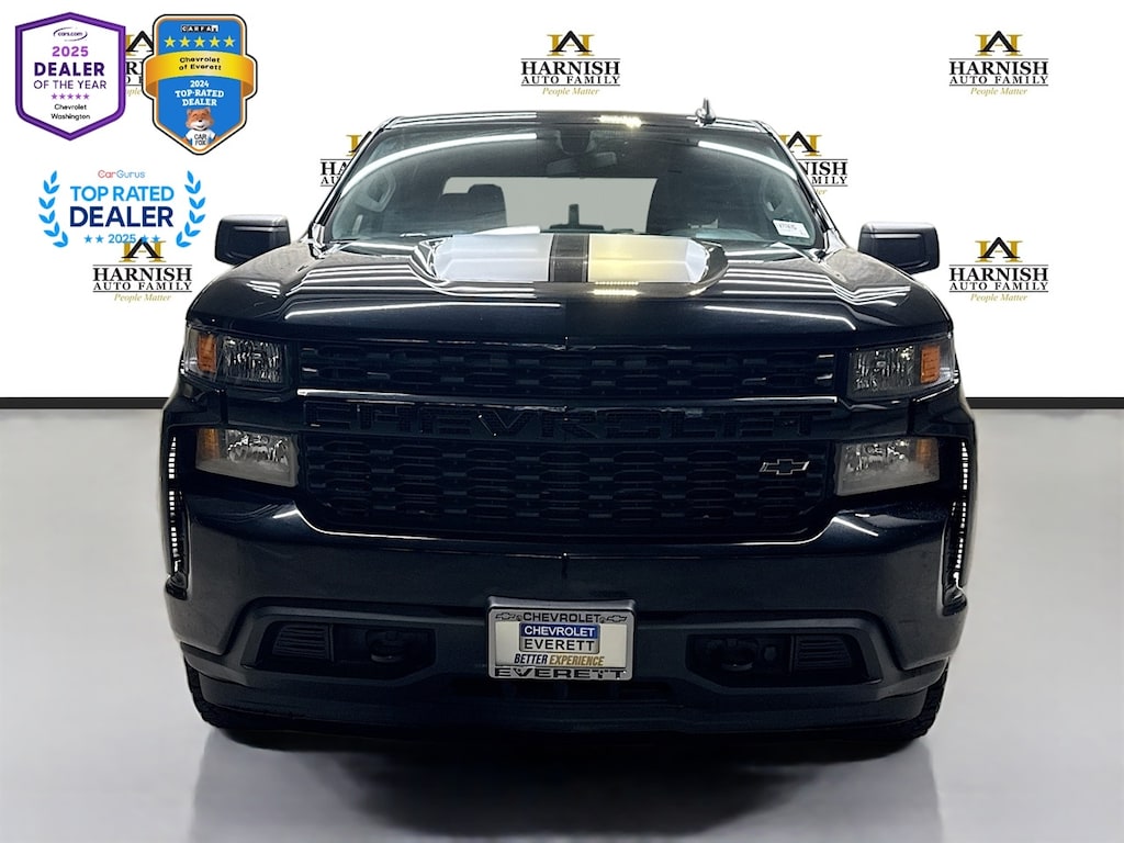 Used 2021 Chevrolet Silverado 1500 Custom Truck Crew Cab