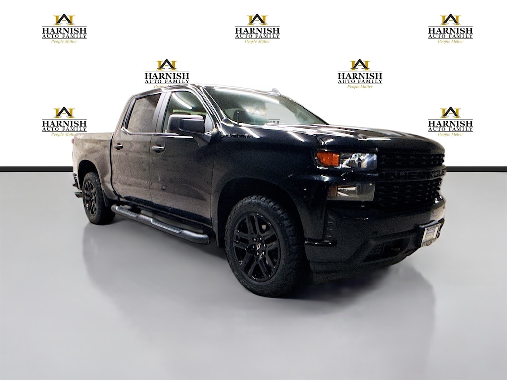 Used 2021 Chevrolet Silverado 1500 Custom Truck Crew Cab