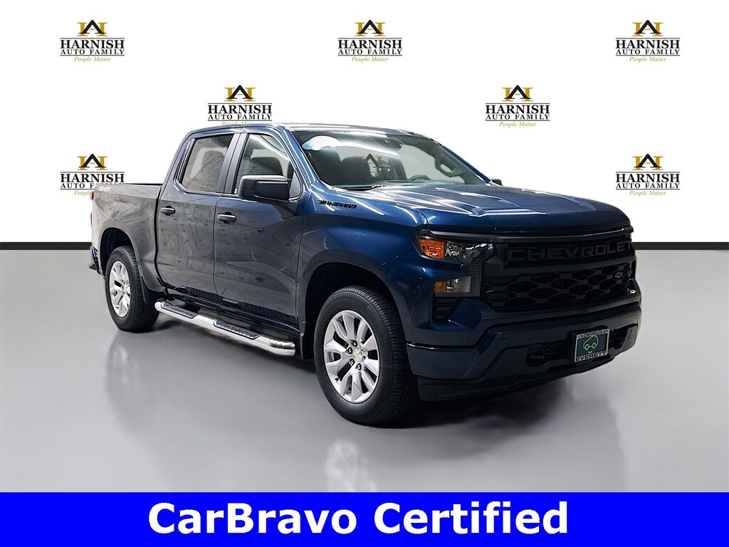 Used 2022 Chevrolet Silverado 1500 Custom Truck Crew Cab