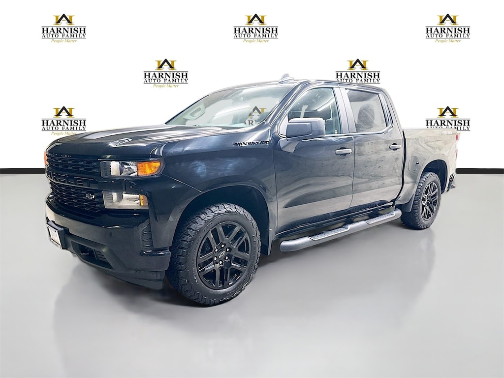 Used 2021 Chevrolet Silverado 1500 Custom Truck Crew Cab