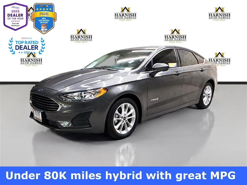 Used 2019 Ford Fusion Hybrid SE Sedan