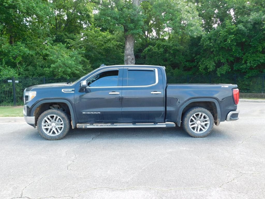 Used 2020 GMC Sierra 1500 SLT with VIN 3GTU9DEL2LG169924 for sale in Fayetteville, AR