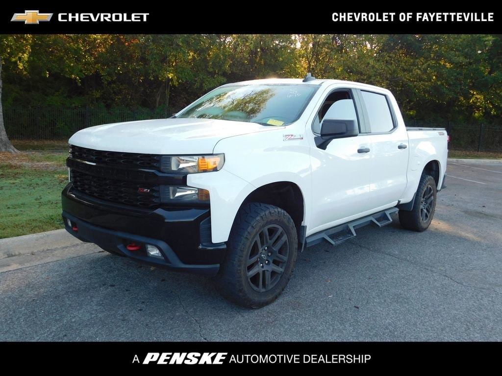 Used 2021 Chevrolet Silverado 1500 Custom Trail Boss Truck Crew Cab