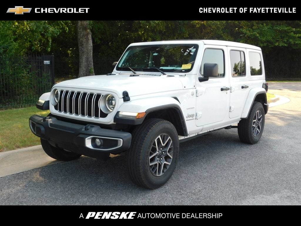 Used 2024 Jeep Wrangler 4-Door Sahara 4x4 SUV