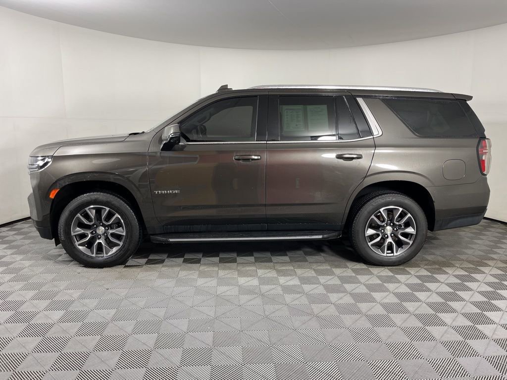 Used 2021 Chevrolet Tahoe LT with VIN 1GNSKNKDXMR128948 for sale in Fayetteville, AR