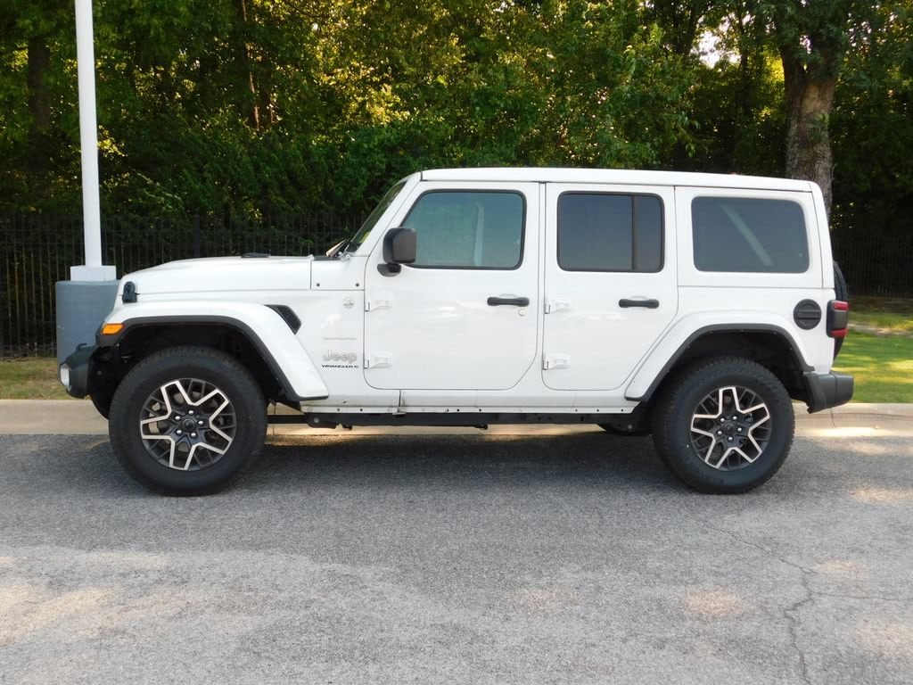 Used 2024 Jeep Wrangler 4-Door Sahara 4x4 SUV