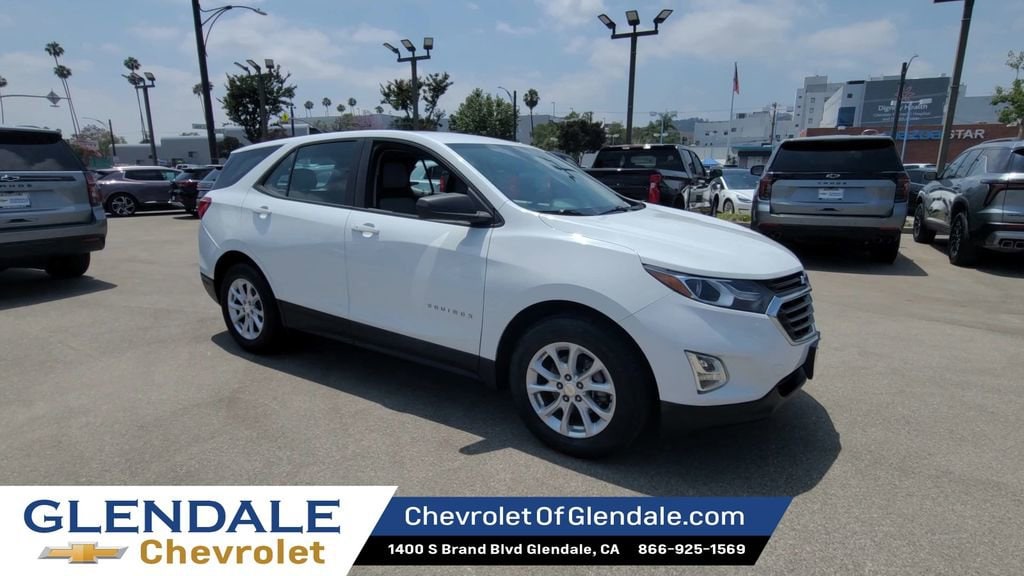 Used 2020 Chevrolet Equinox LS with VIN 3GNAXHEV4LS708582 for sale in Glendale, CA