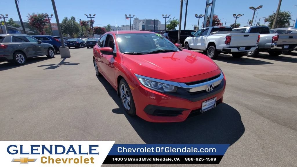 Used 2017 Honda Civic LX Sedan