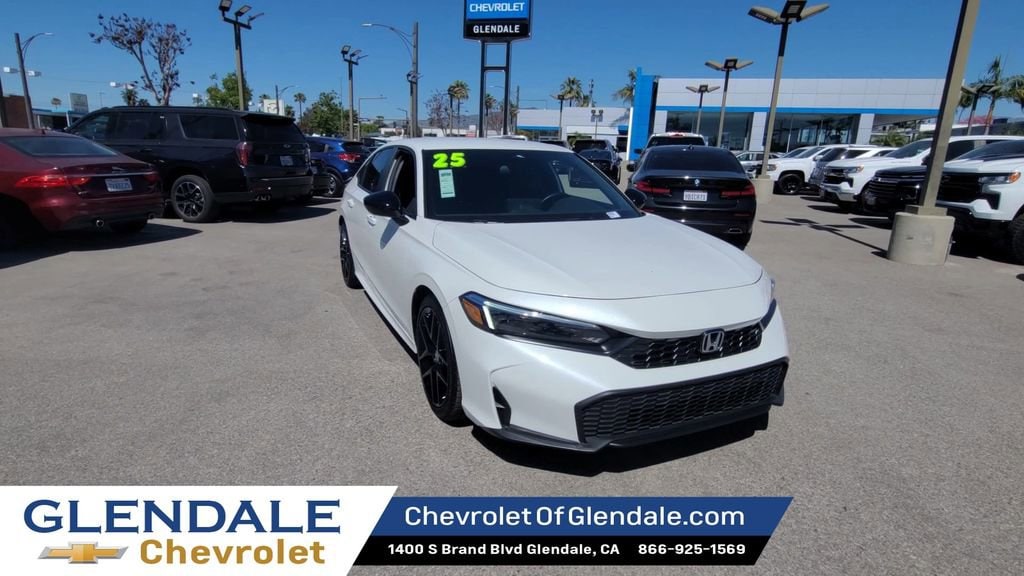 Used 2025 Honda Civic Sedan Sport Sedan