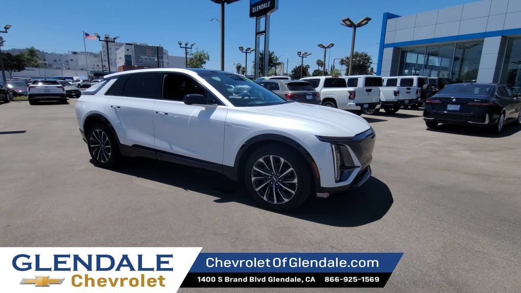 Used 2024 Cadillac LYRIQ Sport 1 with VIN 1GYKPTRK2RZ123909 for sale in Glendale, CA