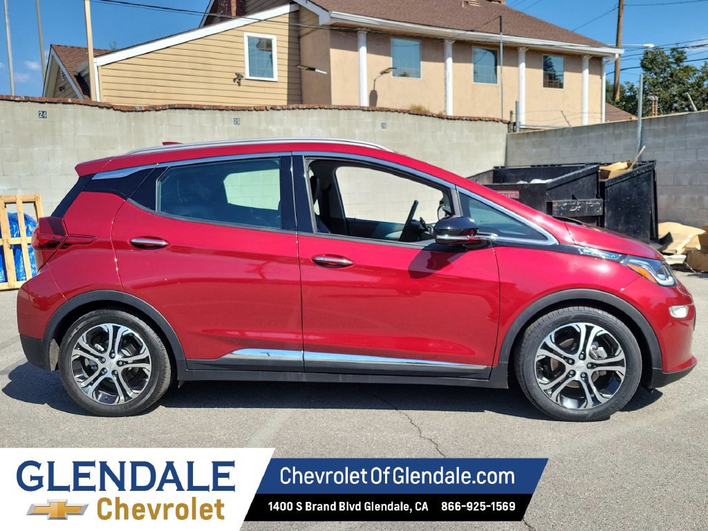 Used 2020 Chevrolet Bolt EV Premier with VIN 1G1FZ6S06L4137157 for sale in Glendale, CA