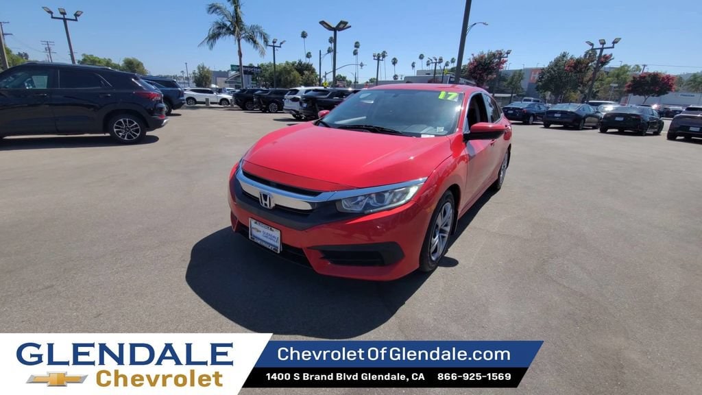 Used 2017 Honda Civic LX Sedan