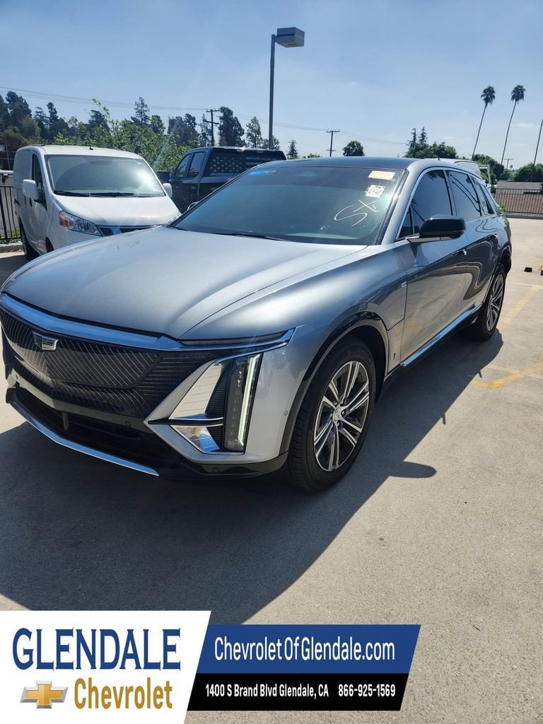 Used 2024 Cadillac LYRIQ Luxury 1 with VIN 1GYKPPRK6RZ133656 for sale in Glendale, CA