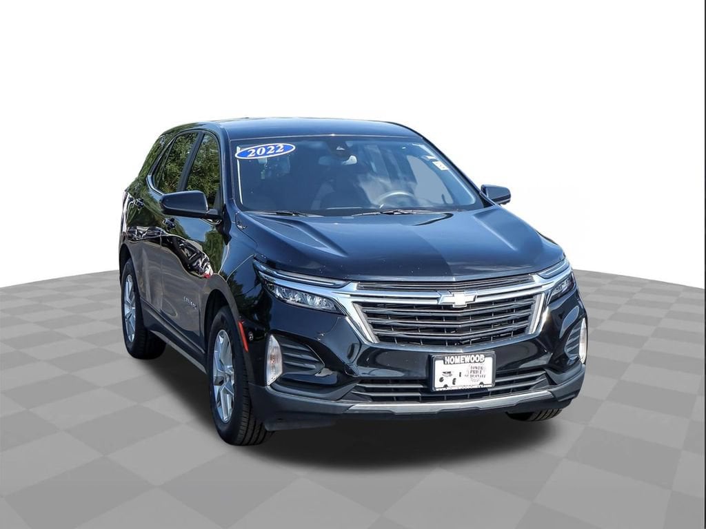 Used 2022 Chevrolet Equinox LT with VIN 3GNAXKEVXNL268300 for sale in Homewood, IL