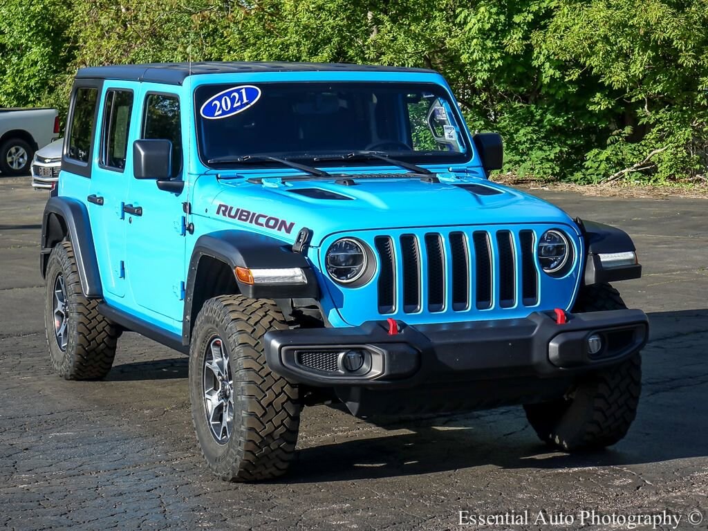 Used 2021 Jeep Wrangler Unlimited Rubicon 4x4 SUV