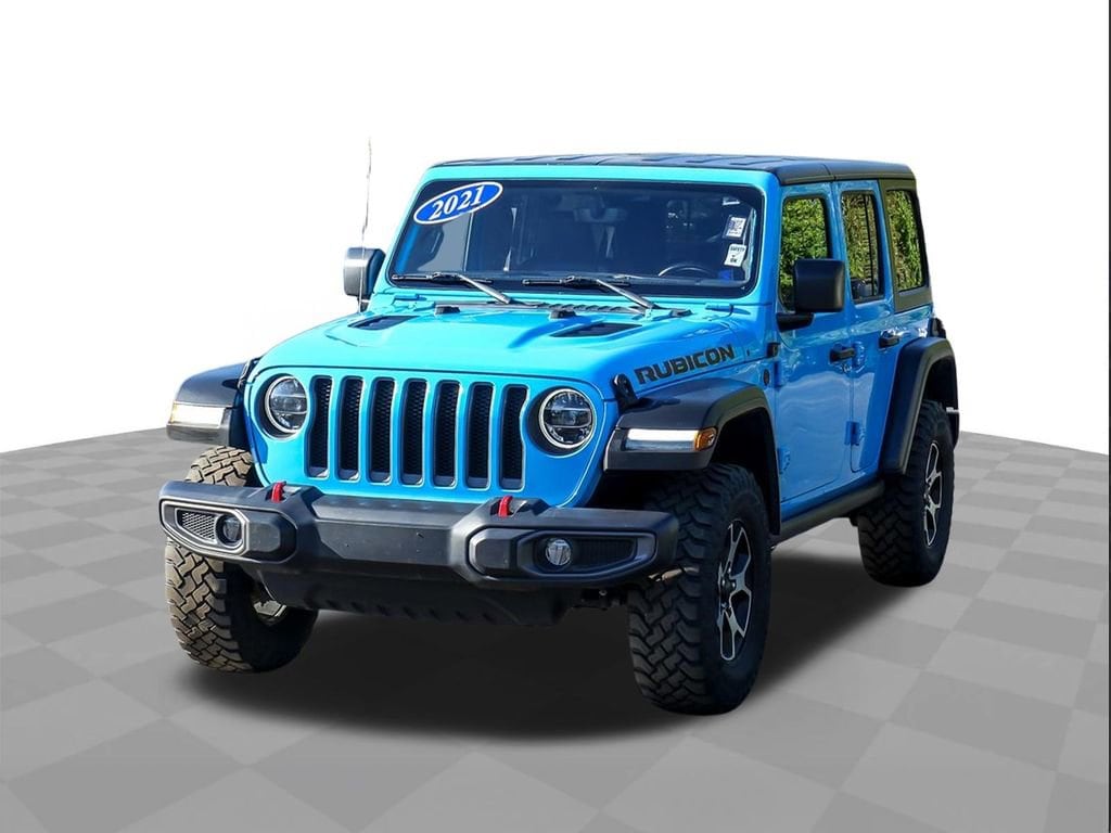 Used 2021 Jeep Wrangler Unlimited Rubicon 4x4 SUV