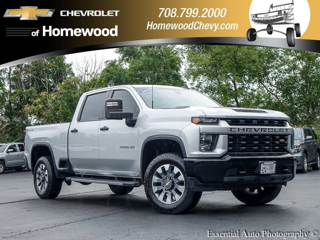Used 2022 Chevrolet Silverado 2500 HD Custom Truck Crew Cab