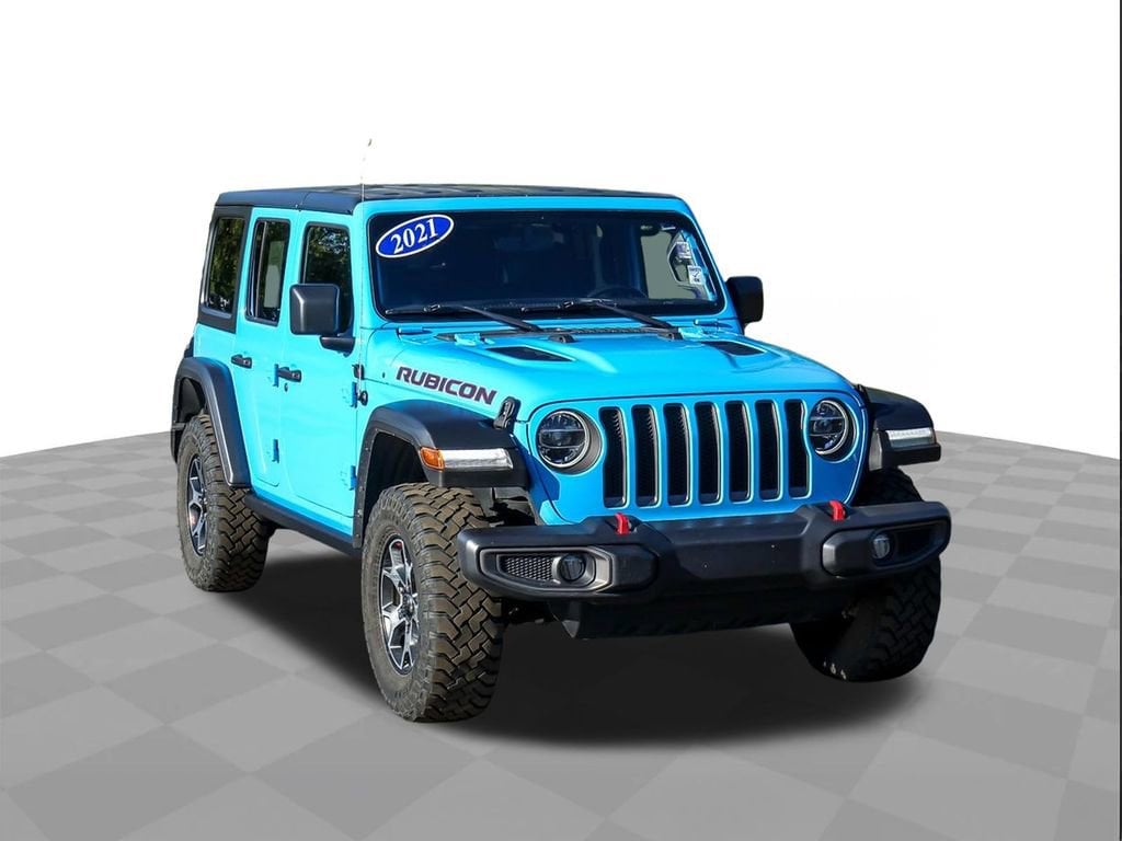 Used 2021 Jeep Wrangler Unlimited Rubicon 4x4 SUV