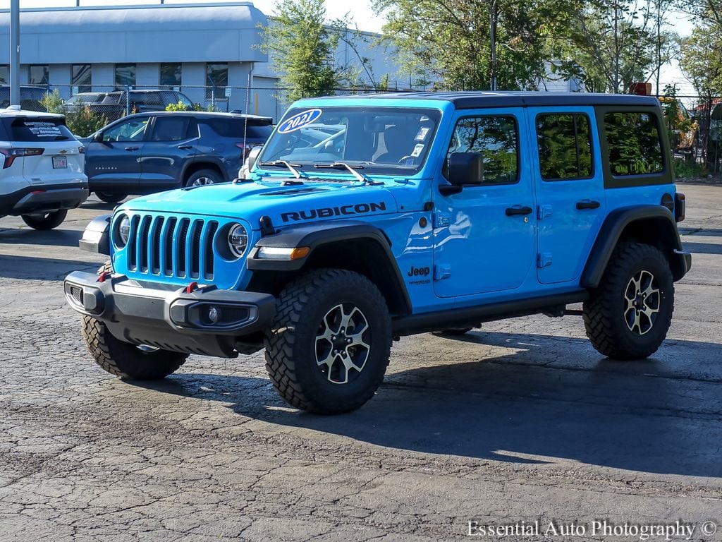 Used 2021 Jeep Wrangler Unlimited Rubicon 4x4 SUV