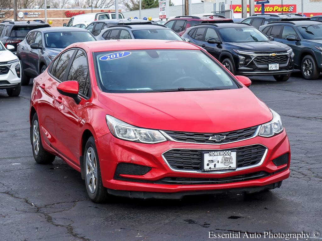 Used 2017 Chevrolet Cruze LS with VIN 1G1BC5SM4H7263973 for sale in Homewood, IL