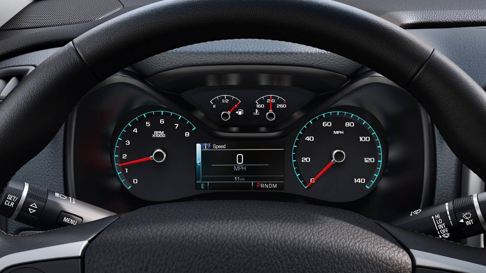 2016 Chevrolet Colorado driver information center