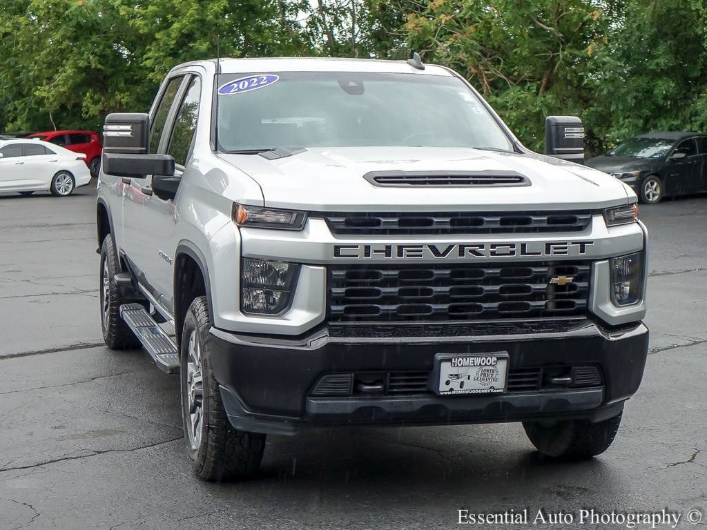 Used 2022 Chevrolet Silverado 2500 HD Custom Truck Crew Cab