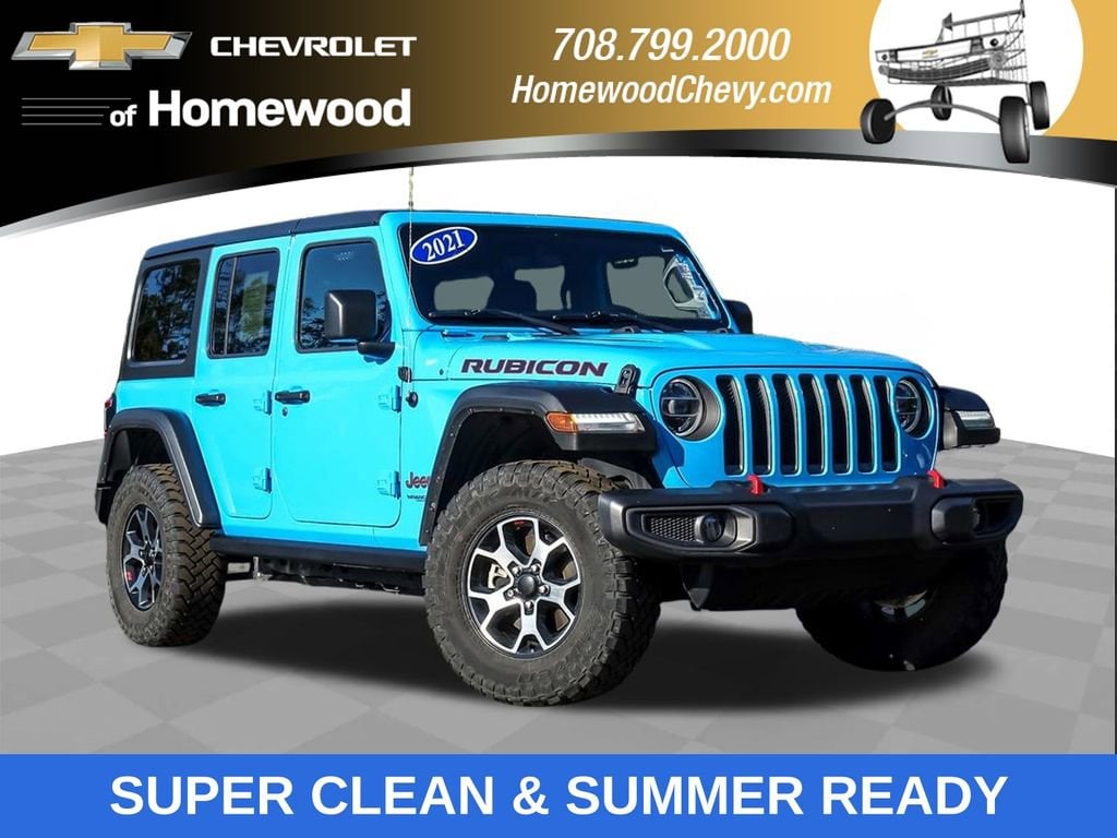 Used 2021 Jeep Wrangler Unlimited Rubicon 4x4 SUV