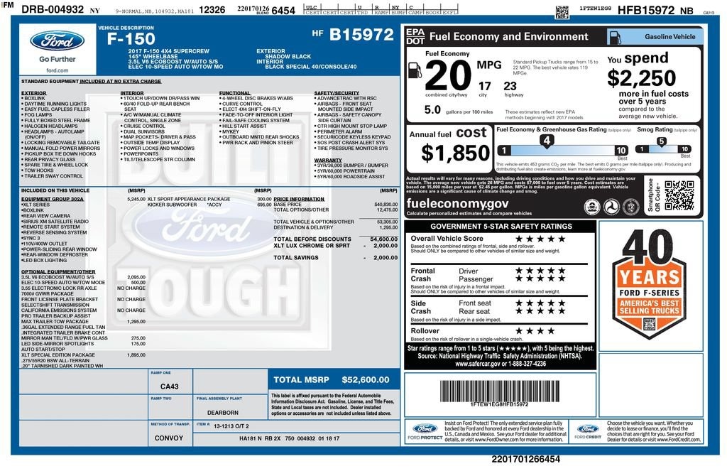 Used 2017 Ford F-150 XL