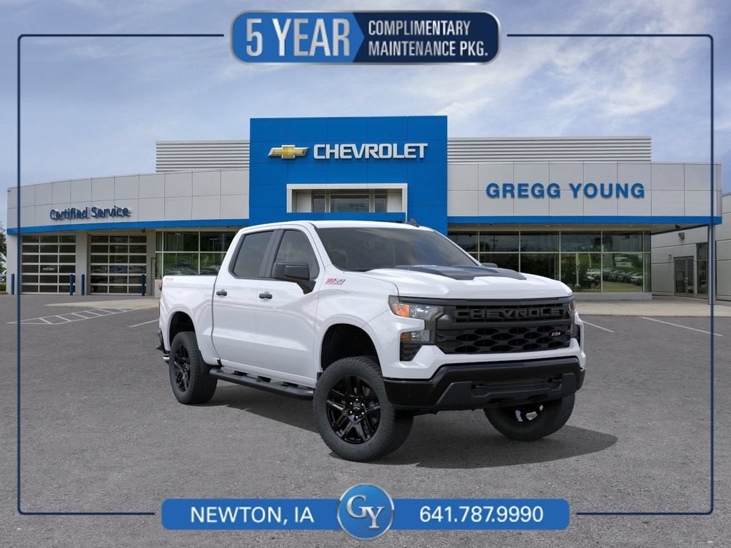 New 2026 Chevrolet Silverado 1500 Custom Trail Boss Truck