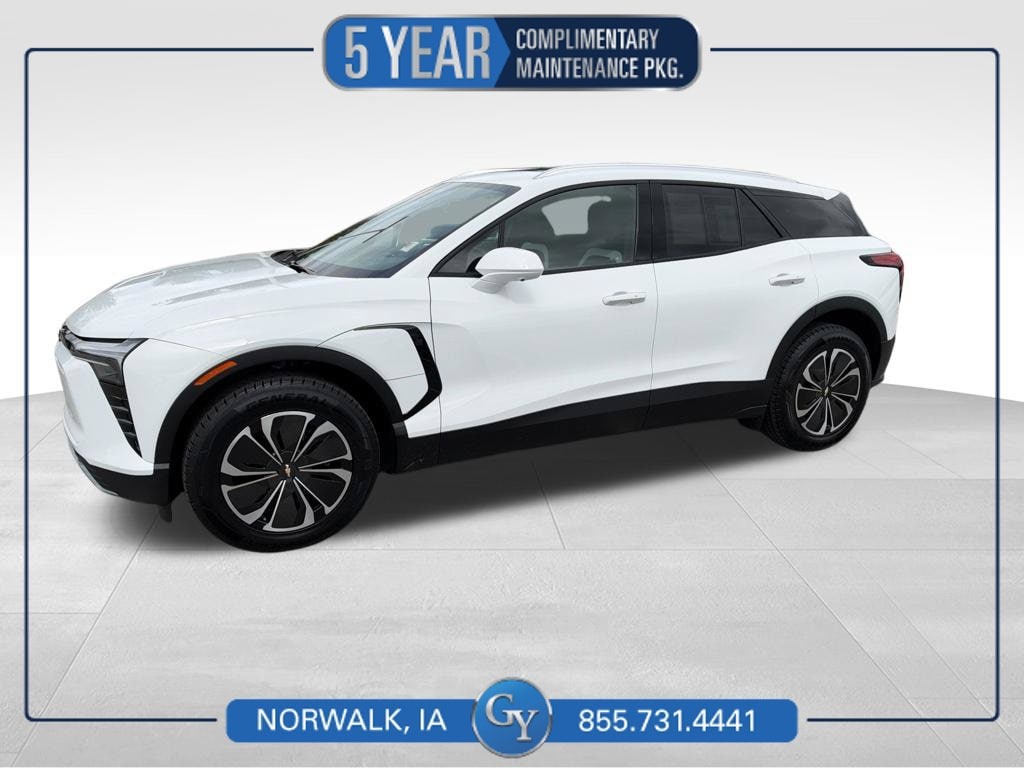 Used 2024 Chevrolet Blazer EV LT with VIN 3GNKDBRJ1RS217428 for sale in Norwalk, IA