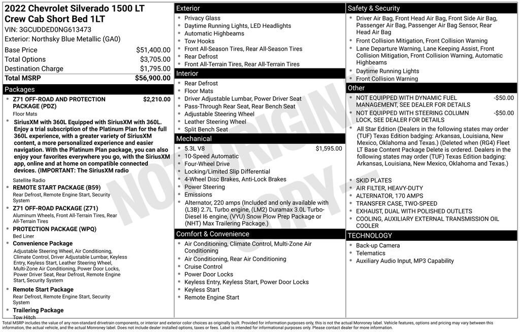 Used 2022 Chevrolet Silverado 1500 LT Truck