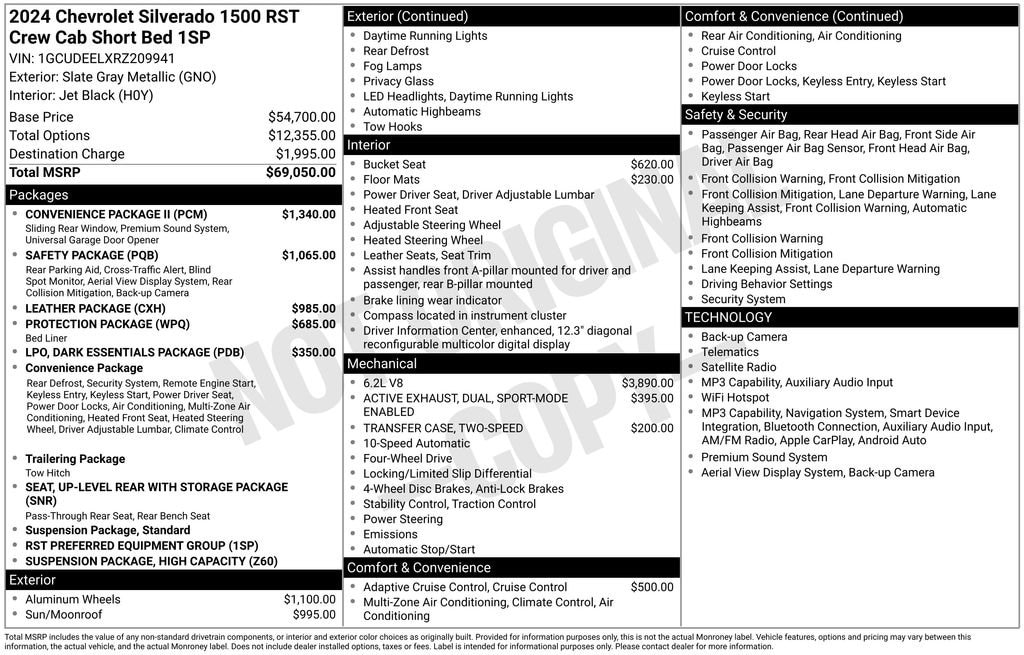 Used 2024 Chevrolet Silverado 1500 RST Truck