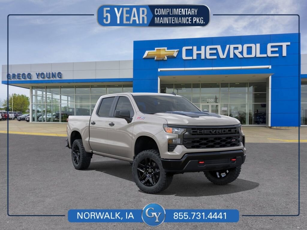 New 2026 Chevrolet Silverado 1500 Custom Trail Boss Truck