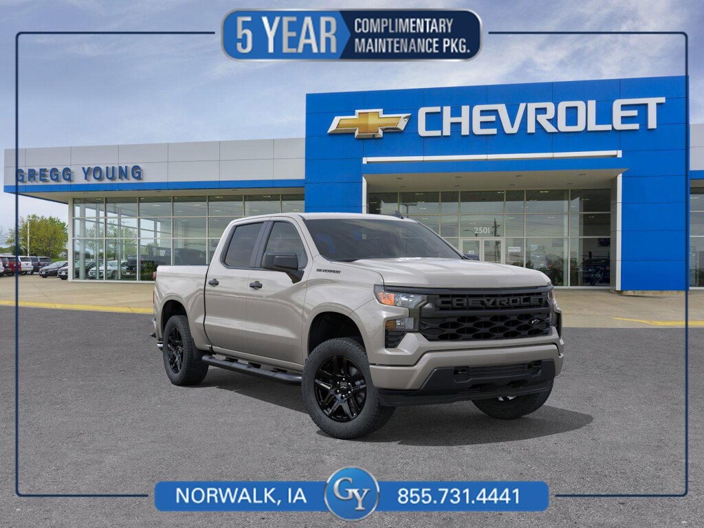 New 2026 Chevrolet Silverado 1500 Custom Truck