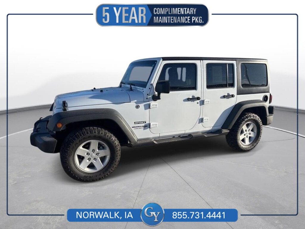 Used 2018 Jeep Wrangler JK Unlimited Sport