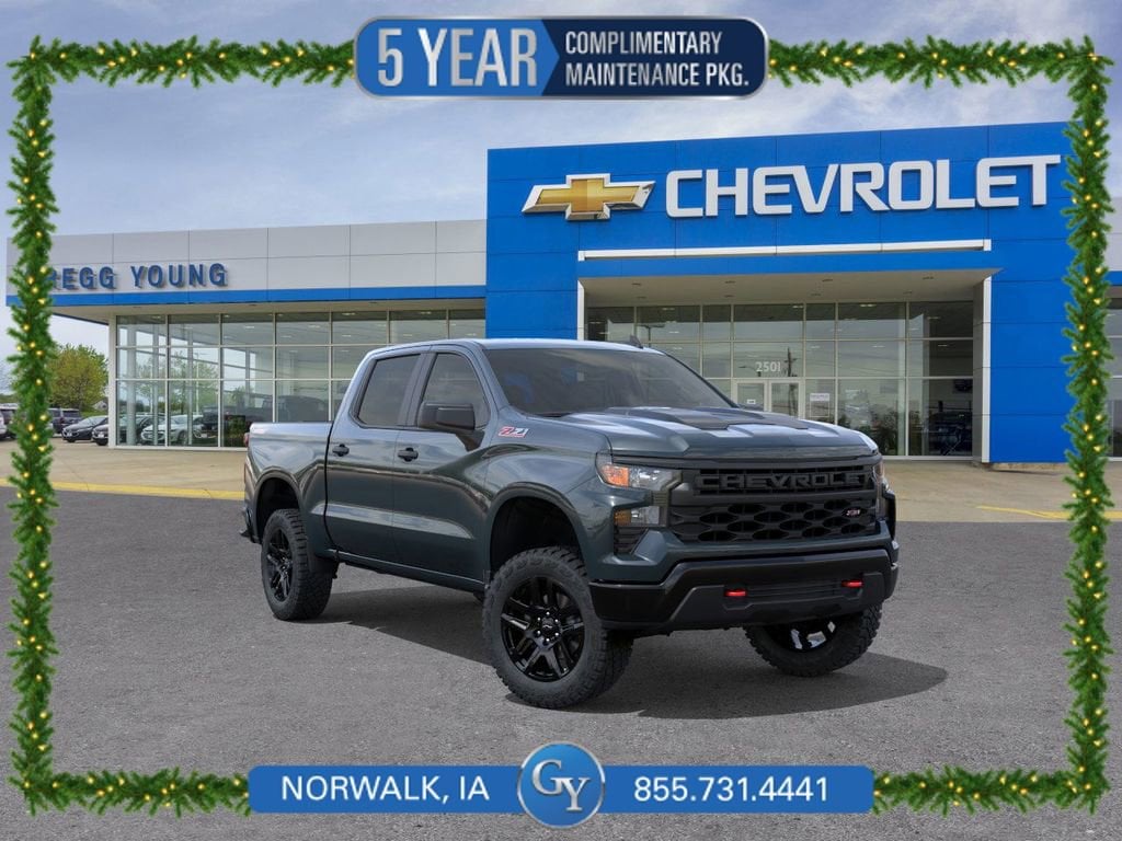 New 2026 Chevrolet Silverado 1500 Custom Trail Boss Truck