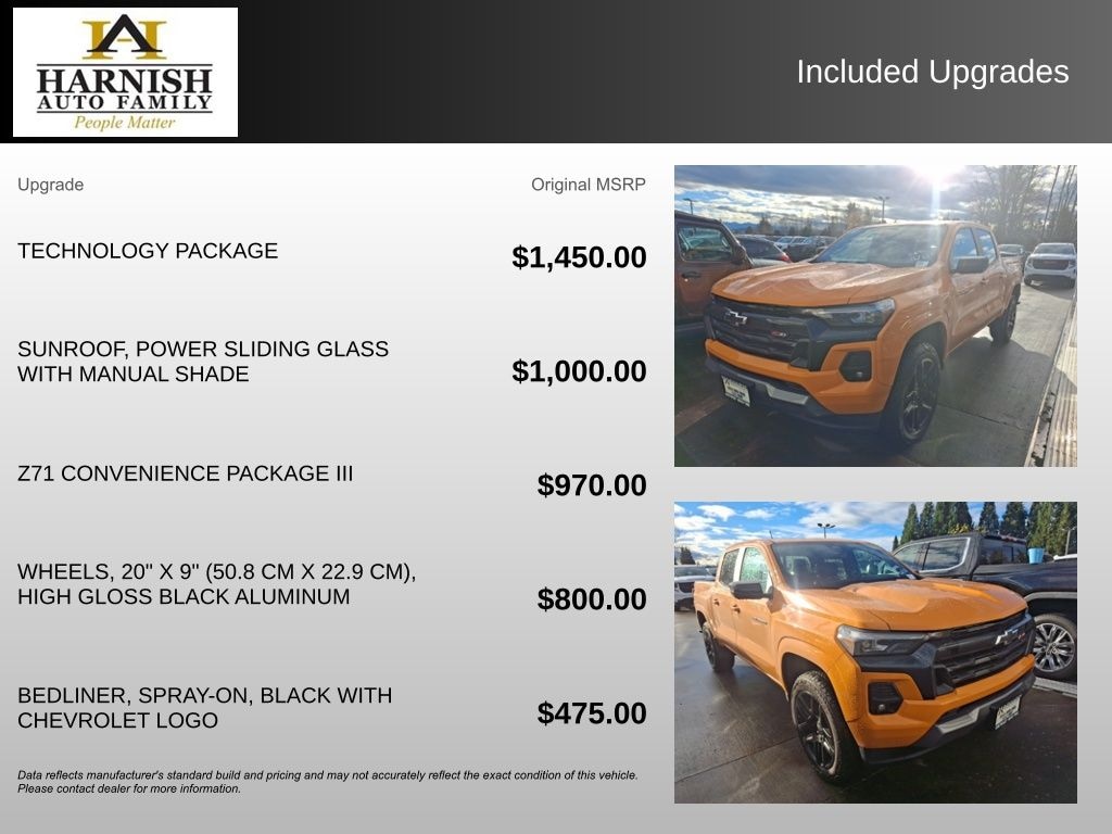 Used 2025 Chevrolet Colorado Z71 Truck Crew Cab