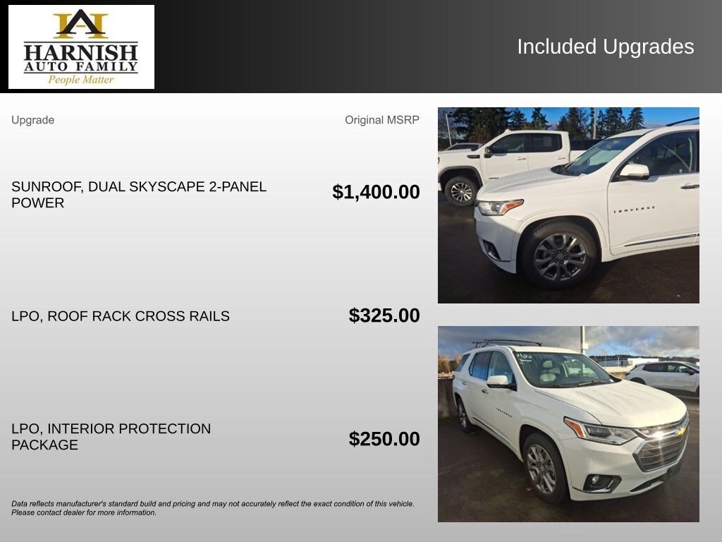 Used 2018 Chevrolet Traverse Premier SUV