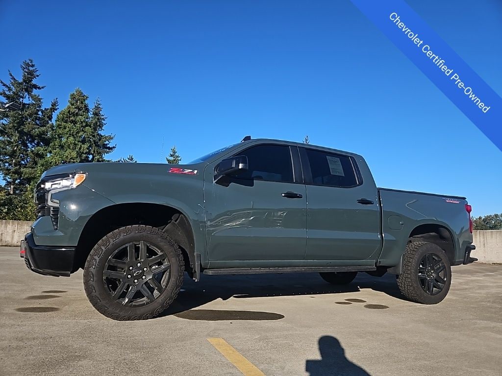Certified 2025 Chevrolet Silverado 1500 LT Trail Boss Truck Crew Cab