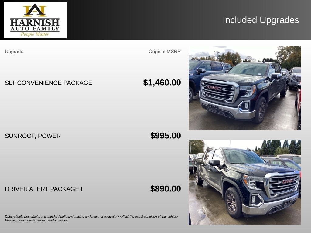 Used 2020 GMC Sierra 1500 SLT Truck Crew Cab