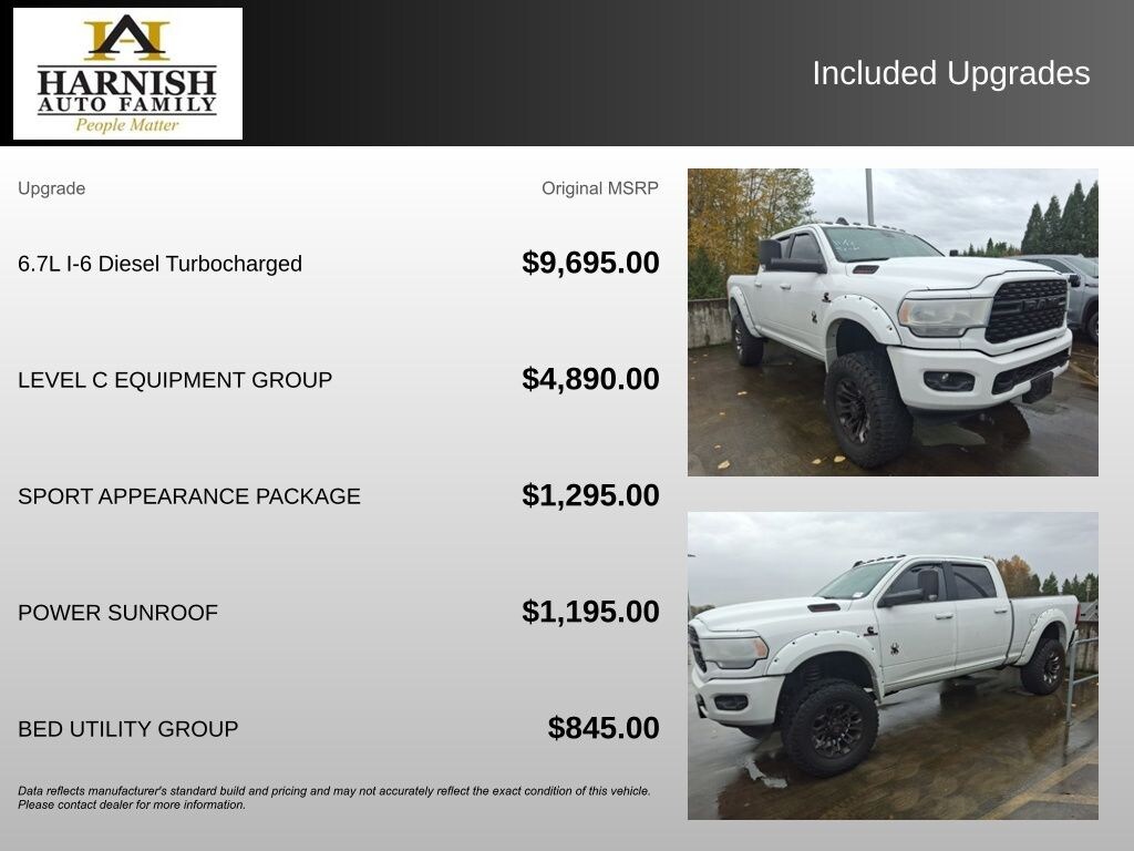 Used 2022 Ram 2500 Big Horn Truck Crew Cab