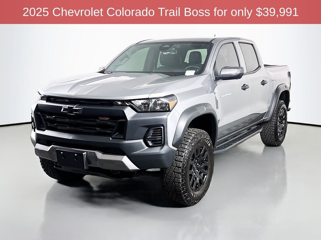 Used 2025 Chevrolet Colorado Trail Boss Truck Crew Cab