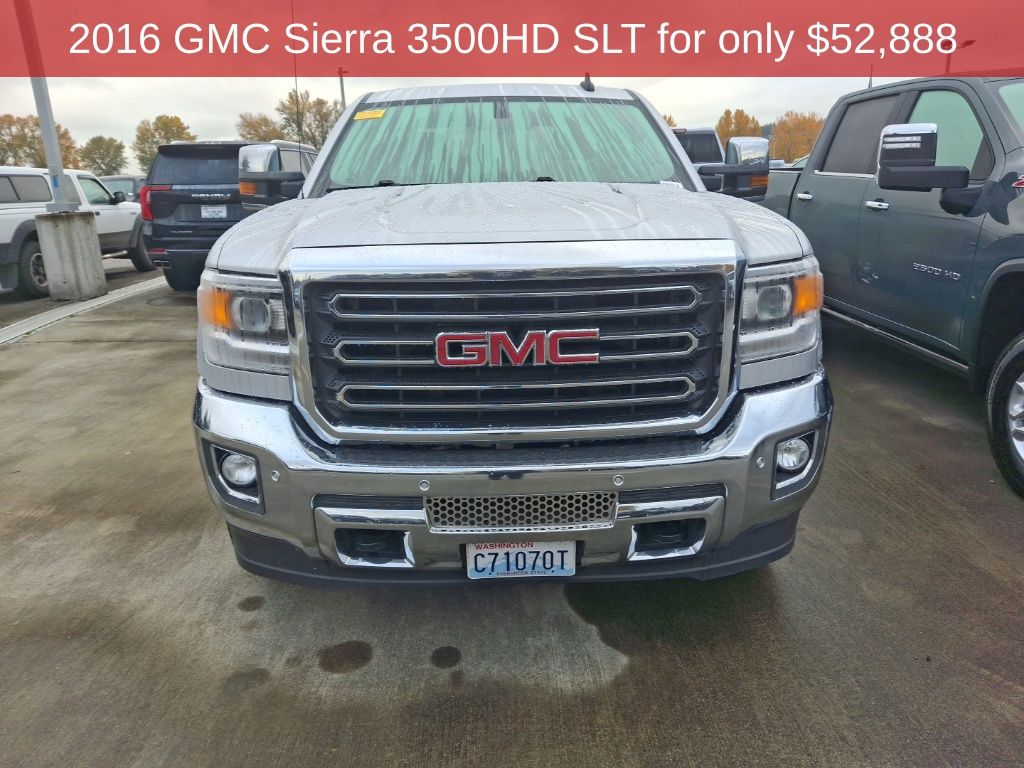 2016 Gmc Sierra 3500 HD SLT photo 3