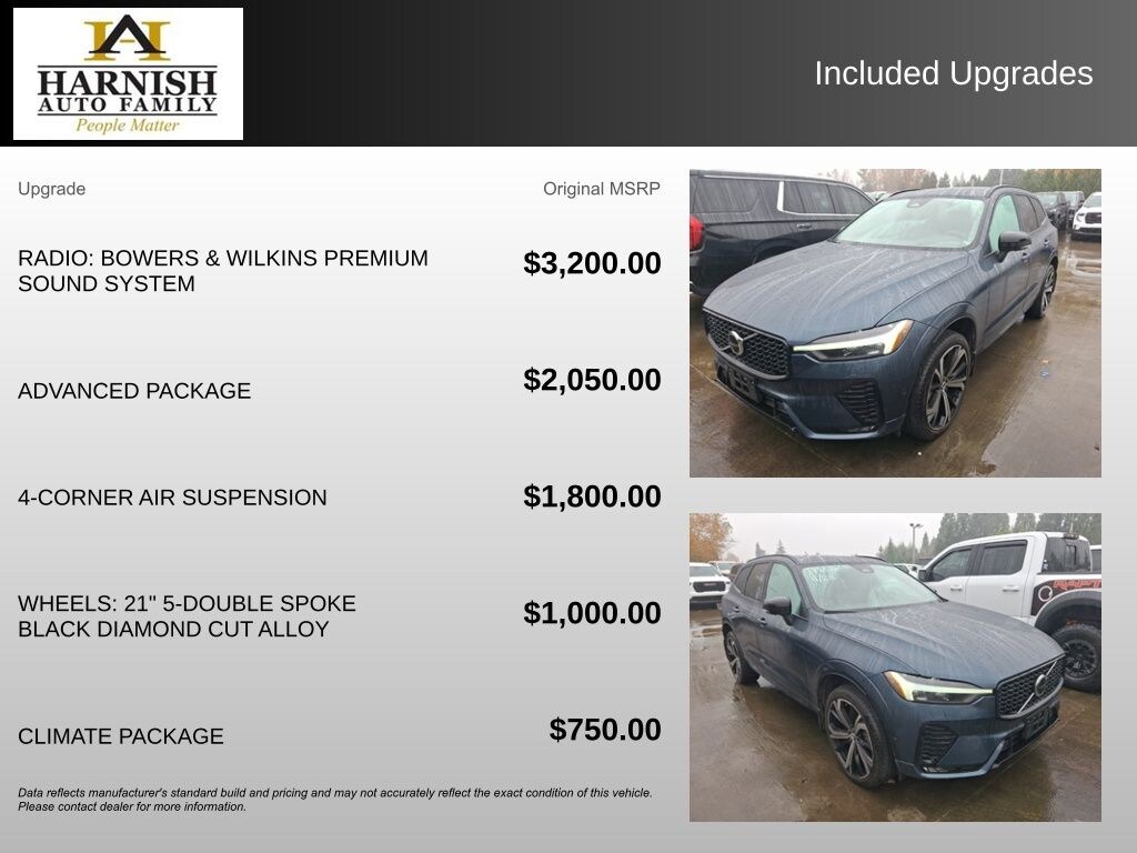 Used 2022 Volvo XC60 B6 AWD R-Design SUV