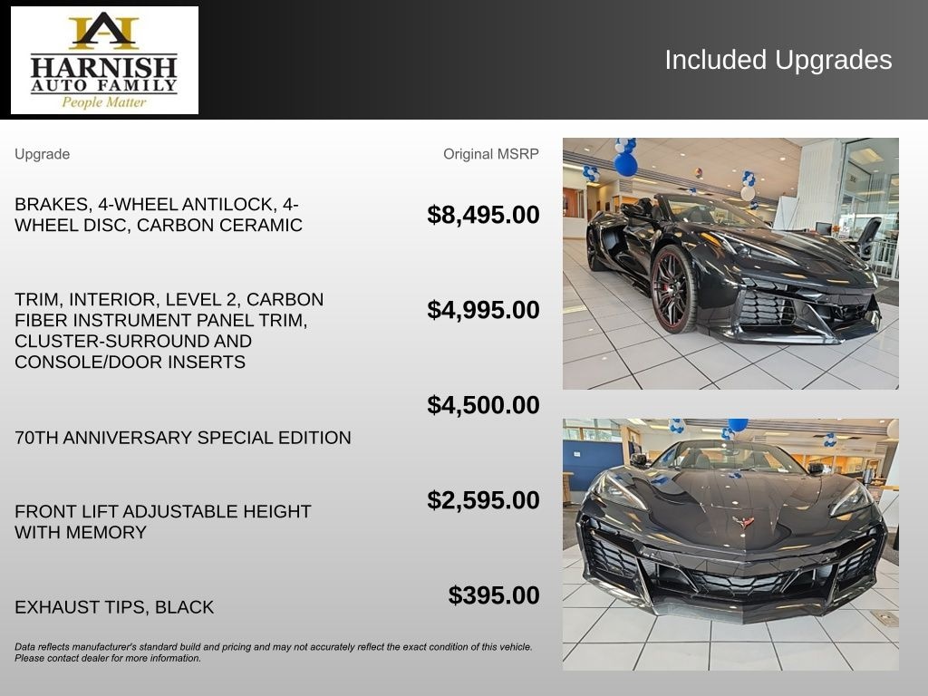 Used 2023 Chevrolet Corvette Z06 3LZ Convertible