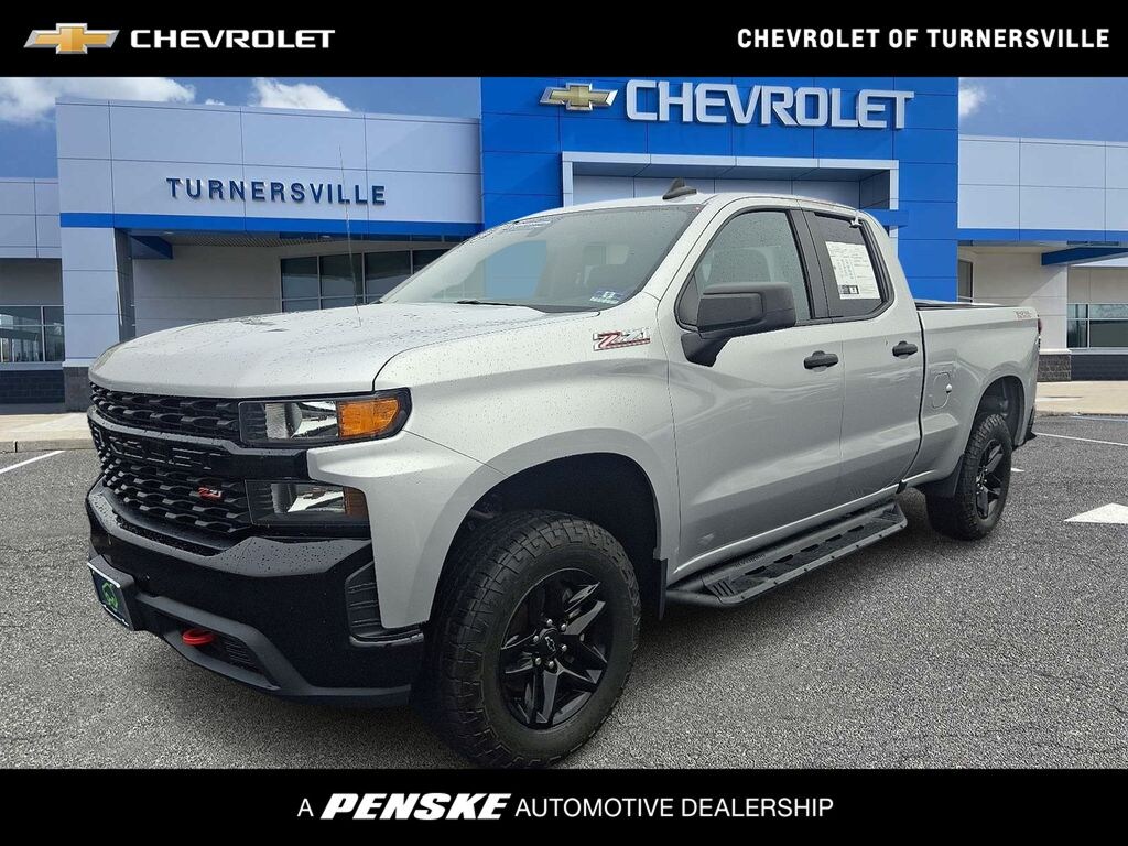 Used 2019 Chevrolet Silverado 1500 Silverado Custom Trail Boss Truck Double Cab