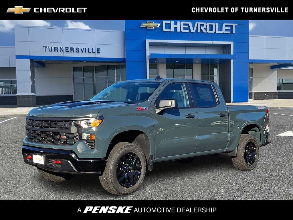 New 2026 Chevrolet Silverado 1500 Custom Trail Boss Truck Crew Cab