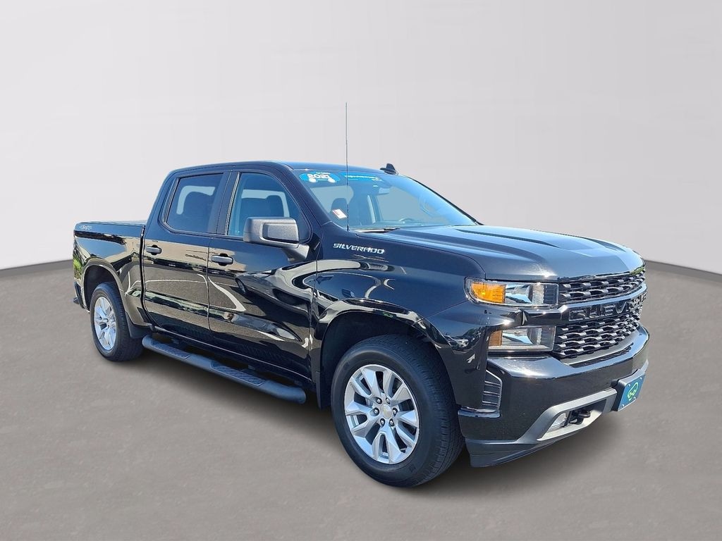 Used 2021 Chevrolet Silverado 1500 Custom Truck Crew Cab
