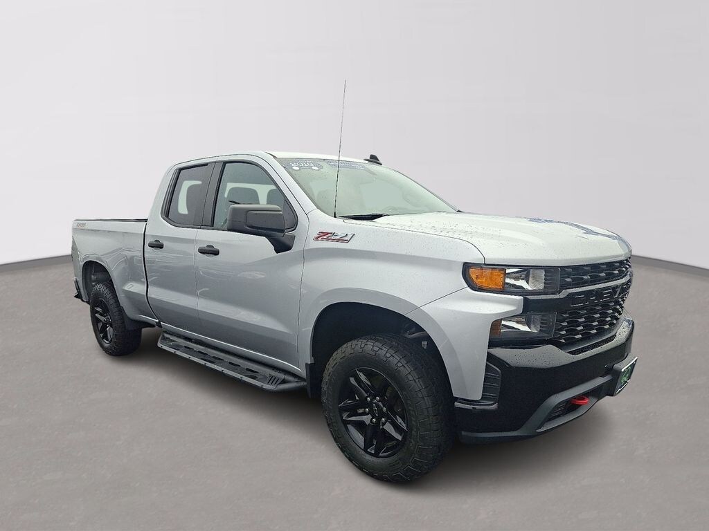 Used 2019 Chevrolet Silverado 1500 Silverado Custom Trail Boss Truck Double Cab